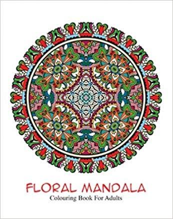 Floral Mandala Colouring Book For Adults by Om Books Editorial Team