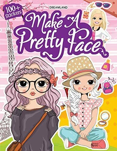 MAKE A PRETTY FACE 160+ STICKERS by Dreamland