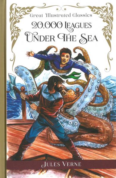 Great Illustrated Classics 20000 Leagues Under the Sea by Jule Verne