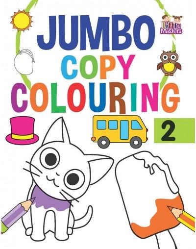 Jumbo copy colouring 2 by Little Masters