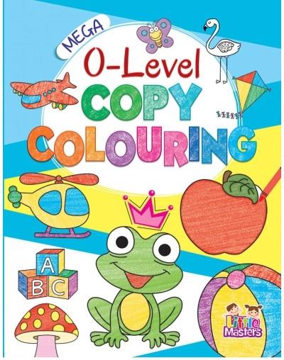 Mega 0-Level Copy Colouring by Little Masters