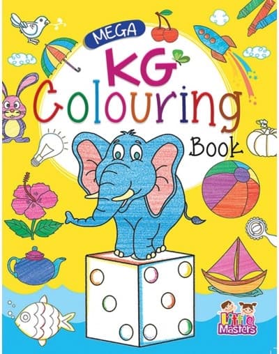 Mega KG Colouring Book by Little Masters