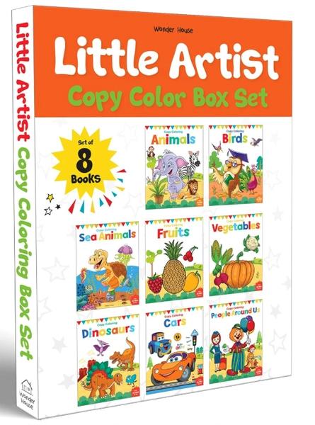 Little Artist Copy Colouring pack: Set of 8 books by Wonder House Books