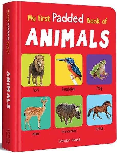 My First Padded Book of Animals by Om Books International