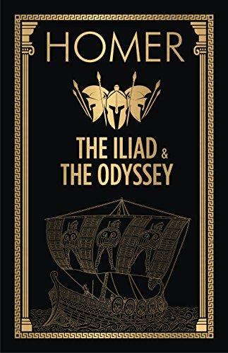 The Iliad & The Odyssey (Deluxe Hardbound Edition) by Homer