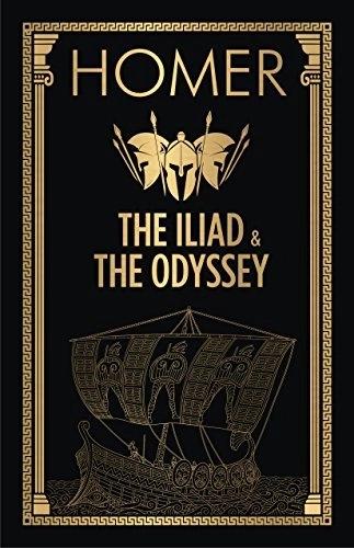 The Iliad & The Odyssey (Deluxe Hardbound Edition) by Homer