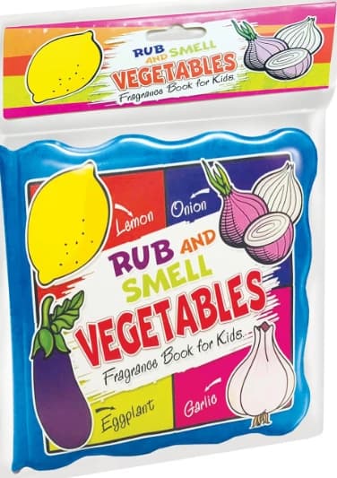Rub and Smell - Vegetables (Fragrance Book for Kids) by Dreamland Publications
