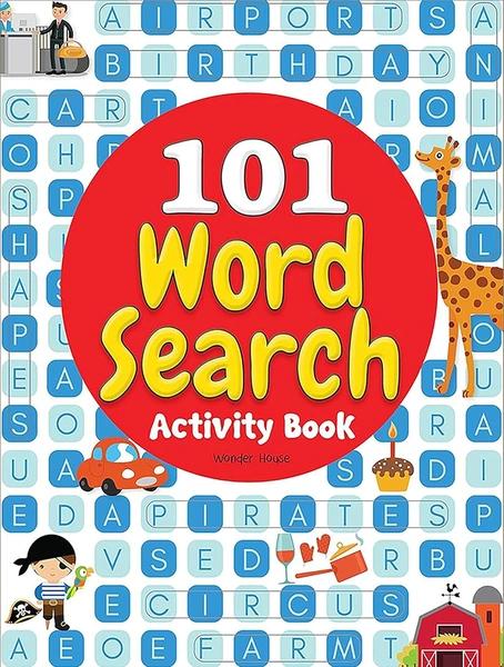 101 Word Search Activity Book by Wonder House Books