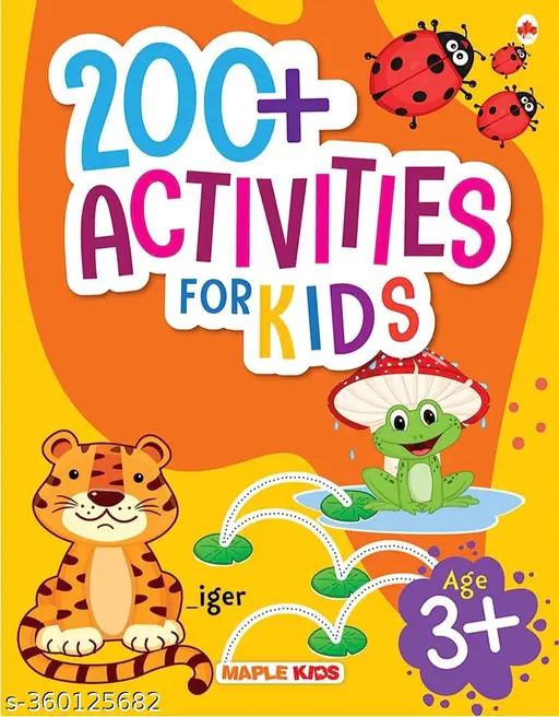 Brain Activity Book for Kids - 200+ Activities for Age 3+ by Maple Press