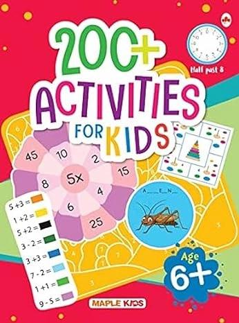 Brain Activity Book for Kids - 200+ Activities for Age 6+ by Maple Press