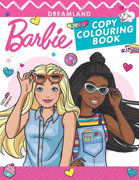 Barbie Copy Colouring Book by Dreamland Publications