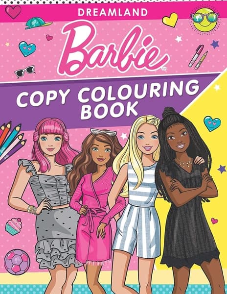 Barbie Copy Colouring Book by Dreamland Publications