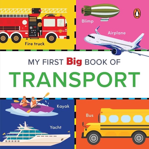 My First Big Book of Transport by Penguin Books