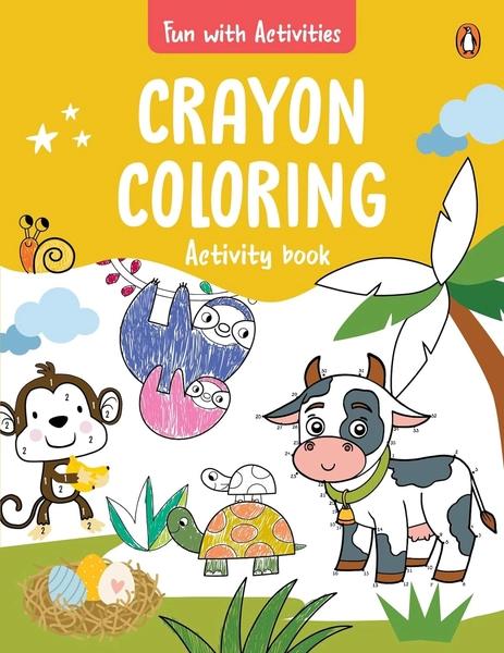 Fun with Activities: Crayon Coloring by Penguin Books