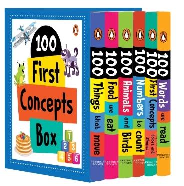 100 First Concepts Box Set (6 Books Box-Set) (Penguin Early Learning Series) by Penguin Books