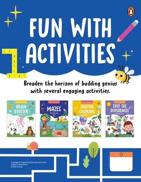 Fun with Activities Pack (Pack of 4 Books) by Penguin Books