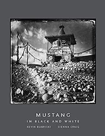 Mustang in black and white by Kevin Bubriski