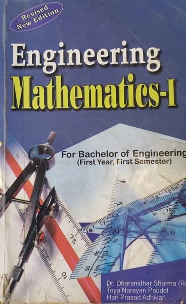 Engineering Mathematics-I by Hari Prasad Adhikari