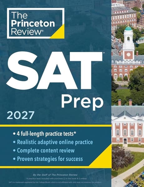 Princeton Review SAT Prep, 2027: 4 Full-Length Practice Tests by The Princeton Review