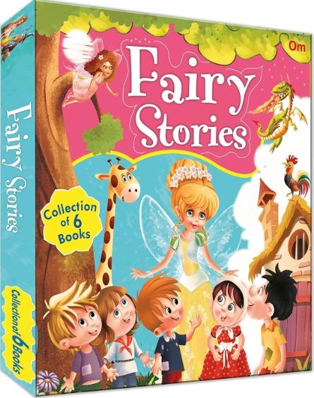 Fairy Stories - Collection of 6 Books for Kids by Om Books International