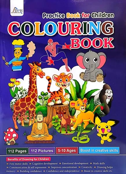 Practice Book for Children: Colouring Book by Dhoju