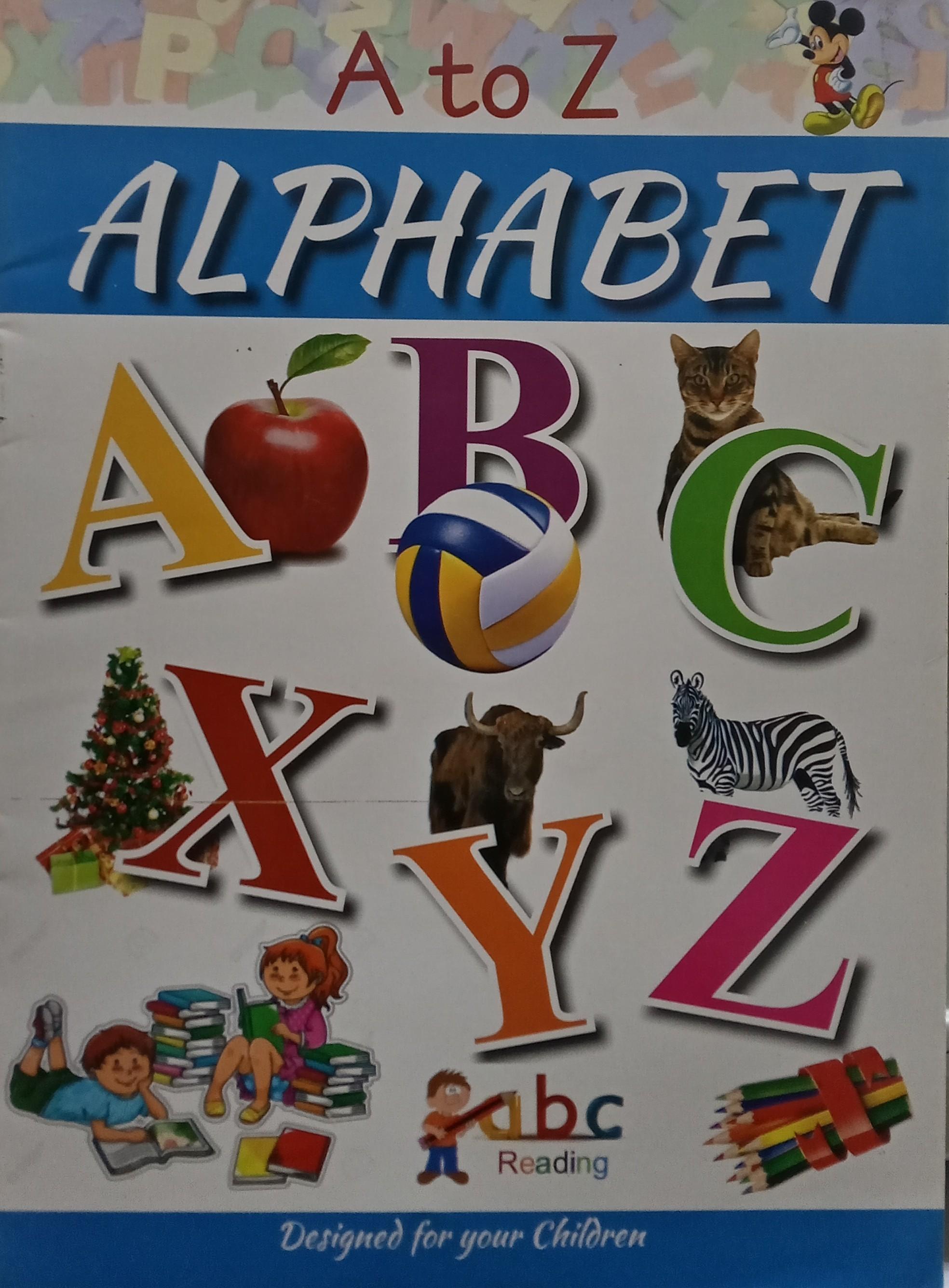 A to Z alphabet by Dhoju