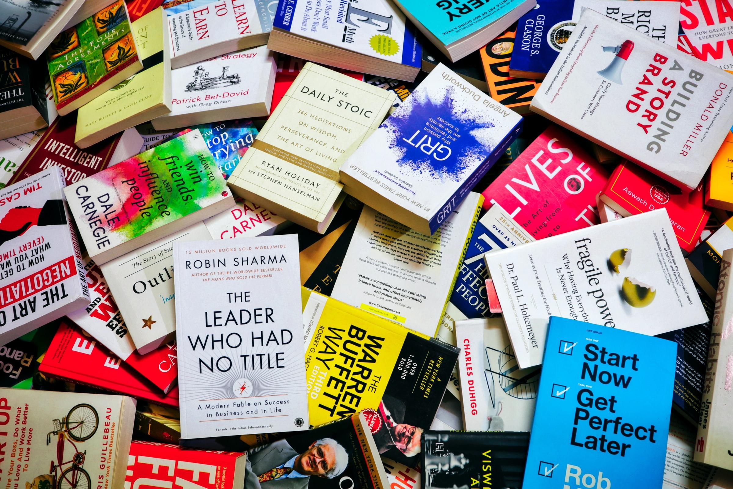 5 Book Recommendations for Self Improvement image