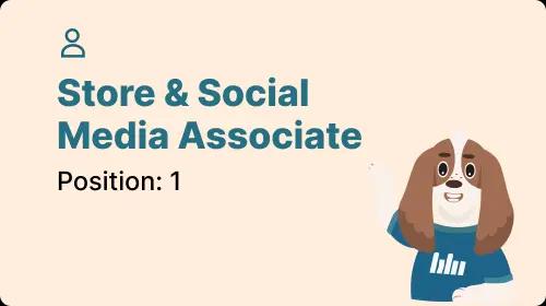 Job Opening for Store & Social Media Associate at Booksmandala